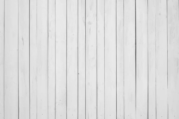 White Wooden Wall Texture Background — Stock Photo, Image