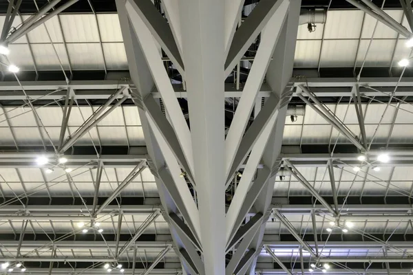 Szczegóły Dachu Lotniska Suvarnabhumi Bangkok Tajlandia — Zdjęcie stockowe