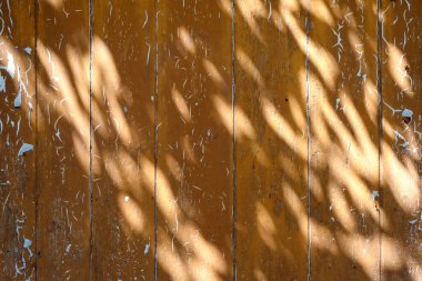 Işık, Gölge ve Bokeh Eski Soyulmuş Boya Duvarı Arkaplanı.