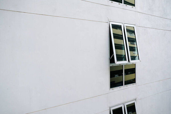 Windows of the Car Parking Building.