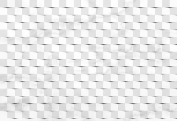 Luxusní Bílé Vyčnívající Čtvercové Mramorové Zdi Vhodné Pro Pozadí Backdrop — Stock fotografie
