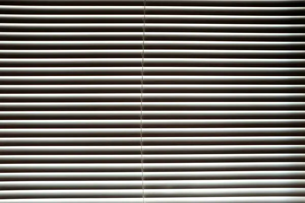 Fönster Blind Med Mjuk Ljusstråle Bakgrund — Stockfoto