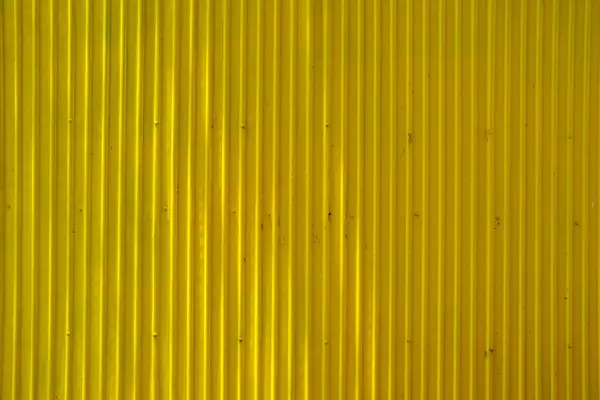 Light Beam Yellow Paint Old Zinc Wall Background — Stock Photo, Image