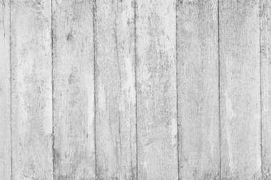 Beyaz Eski Ahşap Çit Arkaplanı.
