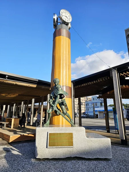 Hita Japón Noviembre 2023 Estatua Levi Ackerman Attack Titan Frente — Foto de Stock