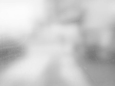 Cam Pencere Arkaplanda Kirli ve Tozlu.