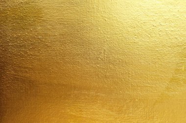 Beton Duvardaki Altın Boya Arkaplanı.