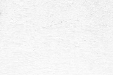 Beyaz Grunge Beton Duvarda Soyulan Boya.