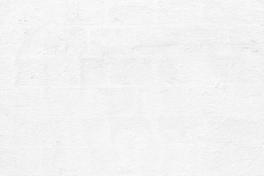 Beyaz grunge tuğla duvar arka planı için.