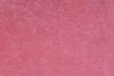 Pembe mikrofiber arka plan, mutfak veya banyo havlusu dokusu.
