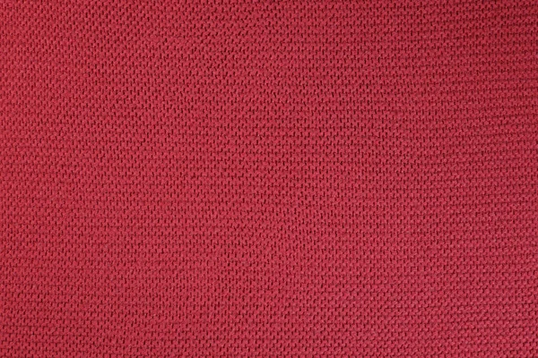 Červená Pletená Textura Pozadí — Stock fotografie