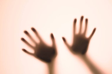 Pencerenin arkasındaki bulanık eller, hayaletler, zombiler, yürüyen cesetler.