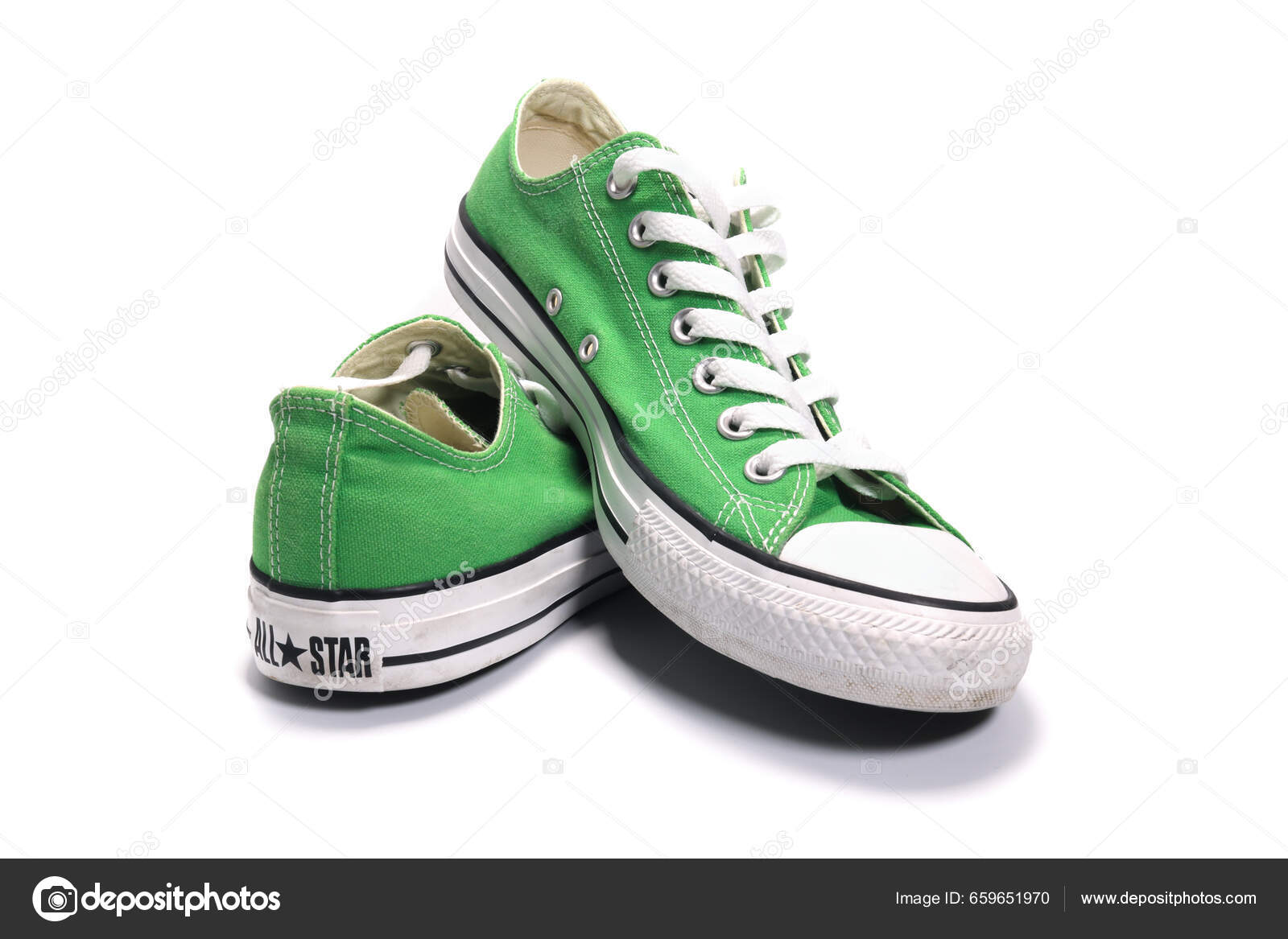 Kanon Alfabetisk orden Mening Magdalinovka Ukraine May 2022 Converse All Star Stylish Shoes Green – Stock  Editorial Photo © Seamm #659651970