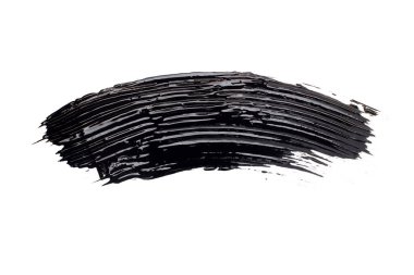 Kozmetik numune, siyah rimel lekesi.