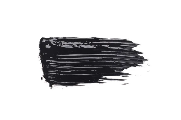 Косметичний Зразок Мазок Чорної Туші — стокове фото