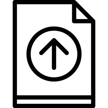 Vektör Simgesi Tasarım İllüstrasyonunu Yükle