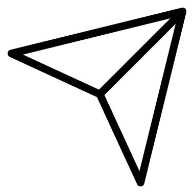 Vektör Simgesi Tasarım İllüstrasyonunu Gönder