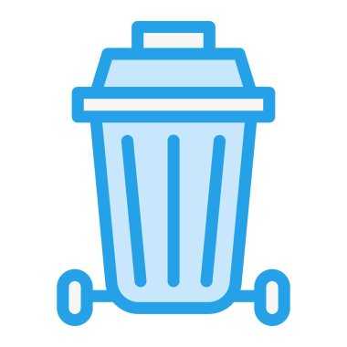 Çöp Vektörü Simgesi Tasarımı Illustratio