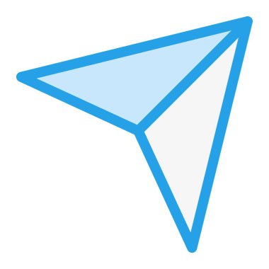 Vektör Simgesi Tasarım İllüstrasyonunu Gönder