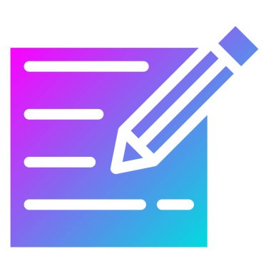 Vektör Simgesi Tasarım İllüstrasyonunu Düzenle