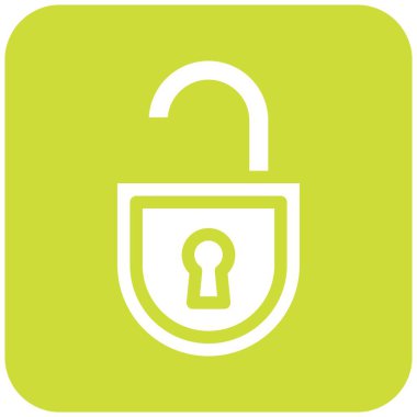 Vektör Simgesi Tasarım İllüstrasyonunu Aç