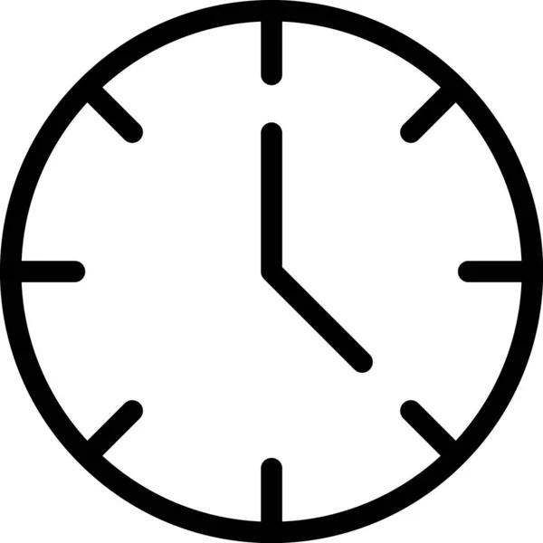 时钟矢量图标设计示例层 — 图库矢量图片