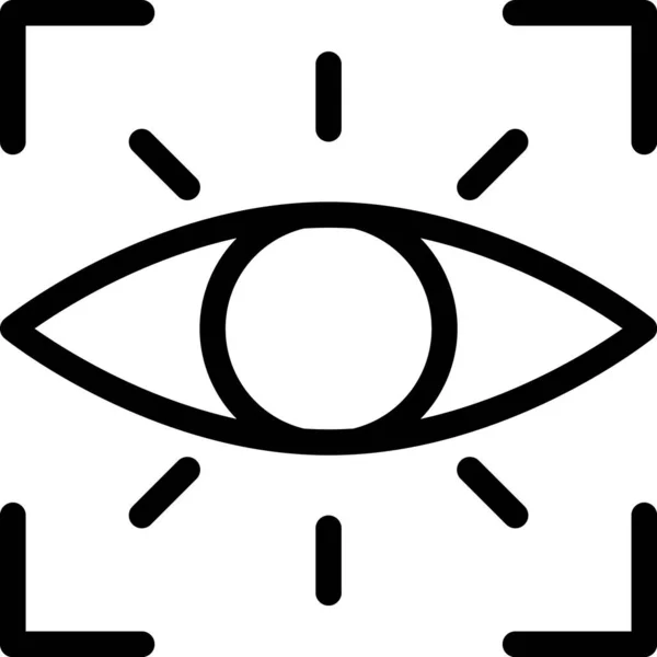 Eye Vector Icon Design Illustratio — Stockvektor