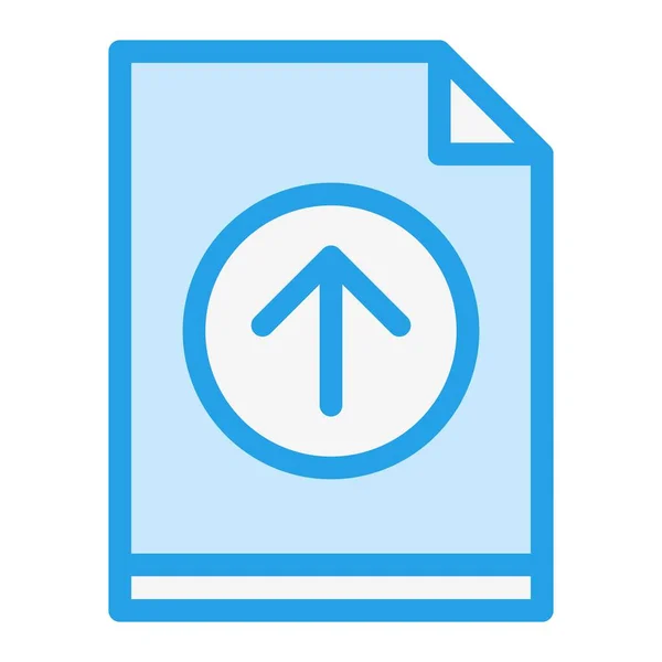 Upload Vector Icon Design Illustratio — Stock Vector