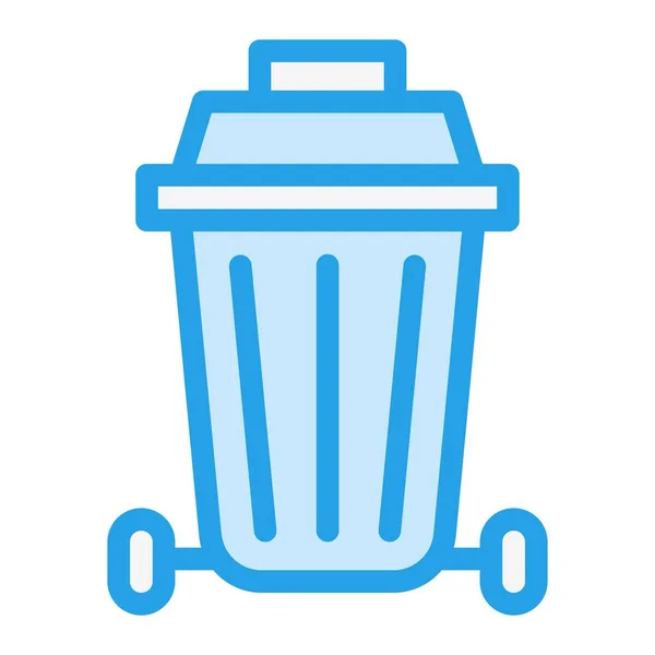Trash Vector Icon Design Illustratio — Stockvektor