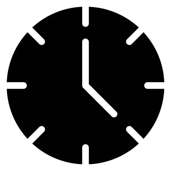 Reloj Vector Icono Diseño Illustratio — Archivo Imágenes Vectoriales