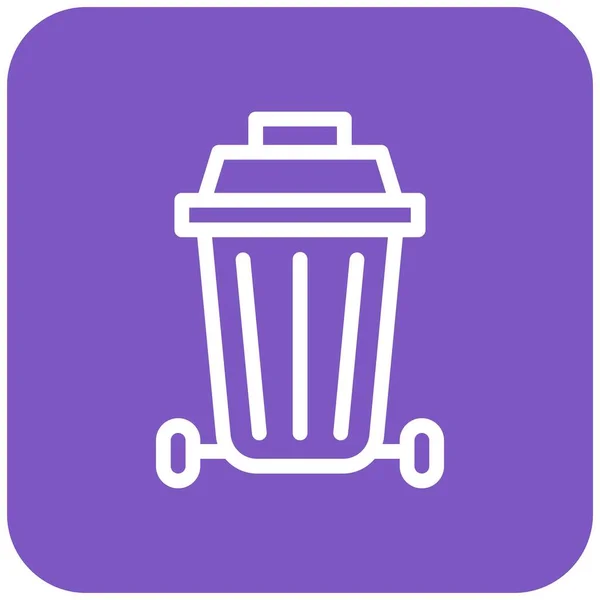 Trash Vector Icon Design Illustratio — Stock Vector