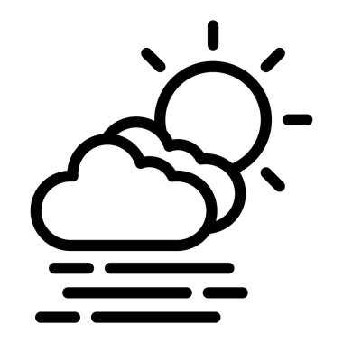 Haze Vektörü Simgesi Tasarımı Çizim Oranı