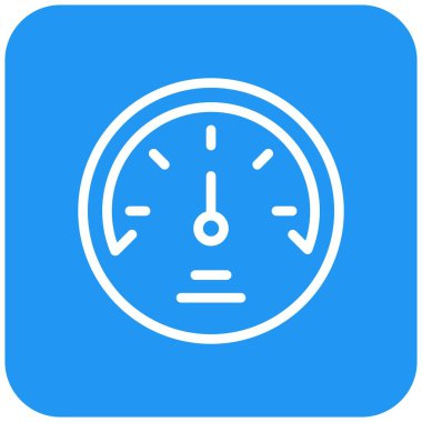 Barometre Vektör Simgesi Tasarım İllüstrasyonu