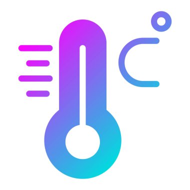 Celsius Vektör Simgesi Tasarım Illustratio