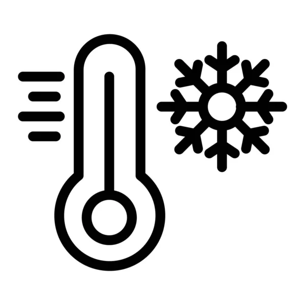 Návrhové Ilustrace Ikon Studených Vektorů — Stockový vektor