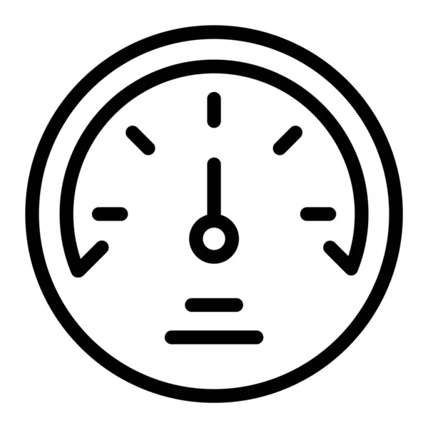 Barómetro Vector Icono Diseño Illustratio — Vector de stock