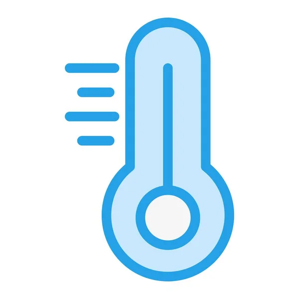 Termometer Vektor Ikon Design Illustratio — Stock vektor