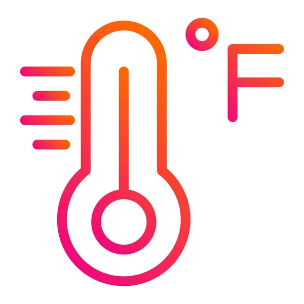 Fahrenheit Vector Icon Design Illustratio — стоковий вектор