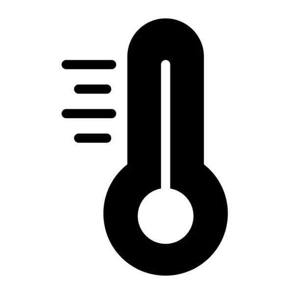 Termómetro Vector Icono Diseño Illustratio — Vector de stock