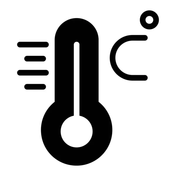 Celsius Векторна Ікона Дизайн Ілюстрація — стоковий вектор