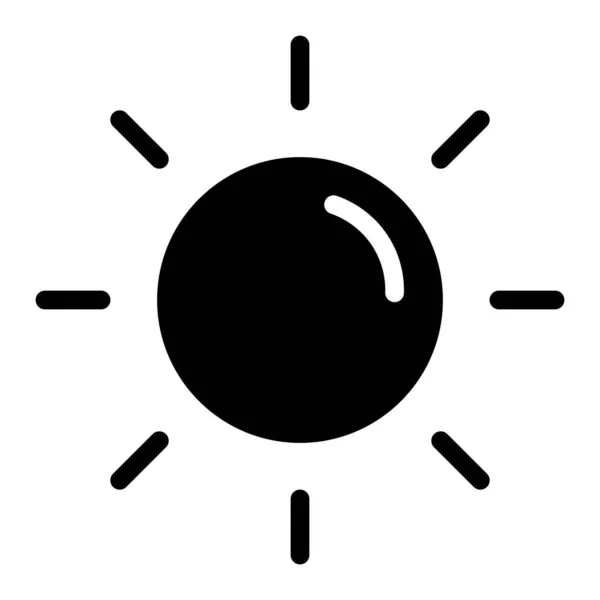 Sun Vector Icon Design Illustratio — Stock Vector