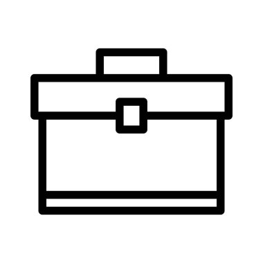 Evrak Çantası Vektör Simgesi Tasarımı Illustratio