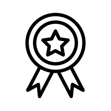 Rozet Vektörü Simgesi Tasarımı Illustratio