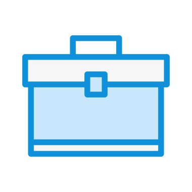 Evrak Çantası Vektör Simgesi Tasarımı Illustratio