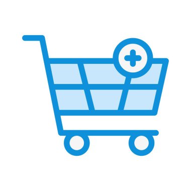 Sepet Vektör Simgesi tasarımı Illustratio 'ya ekle