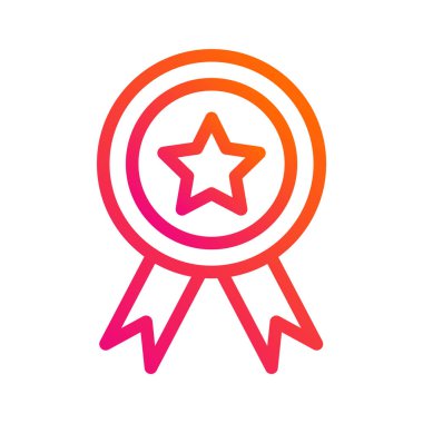 Rozet Vektörü Simgesi Tasarımı Illustratio