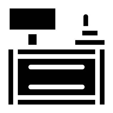 Para Sayacı Vektör Simgesi Tasarımı Illustratio