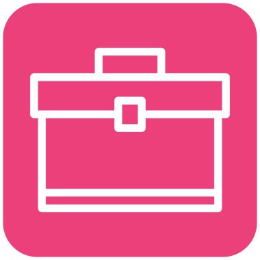 Evrak Çantası Vektör Simgesi Tasarımı Illustratio