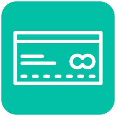 Kredi Kart Vektör Simgesi Tasarımı Illustratio