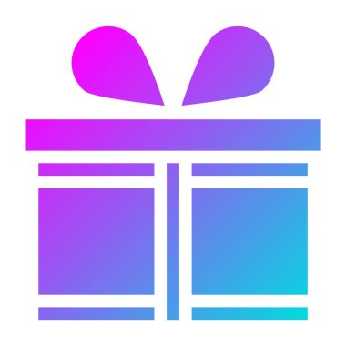 Hediye Vektörü Simgesi Tasarımı Illustratio